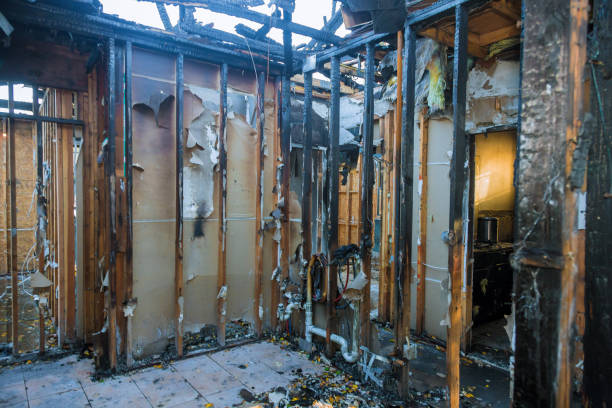 Professional Fire Damage Removal technician working in Vermont, VT